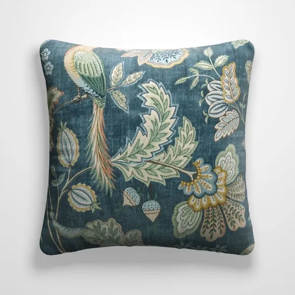 Floral Cushion Cover with Piped Edge - Mirage alternate view