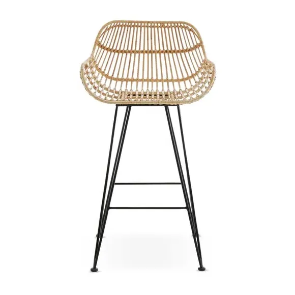 Nirvana Counter Height Stool - Natural, Rattan alternate view