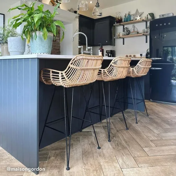 Nirvana Counter Height Stool - Natural, Rattan product