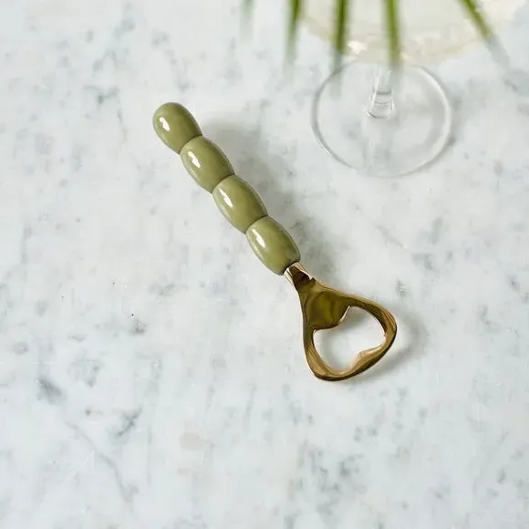 Olive Bottle Opener - Gold