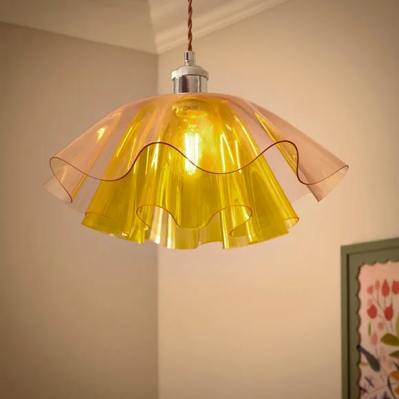 Olivia 2-Tier Pendant Shade - Multicolor, Acrylic alternate view
