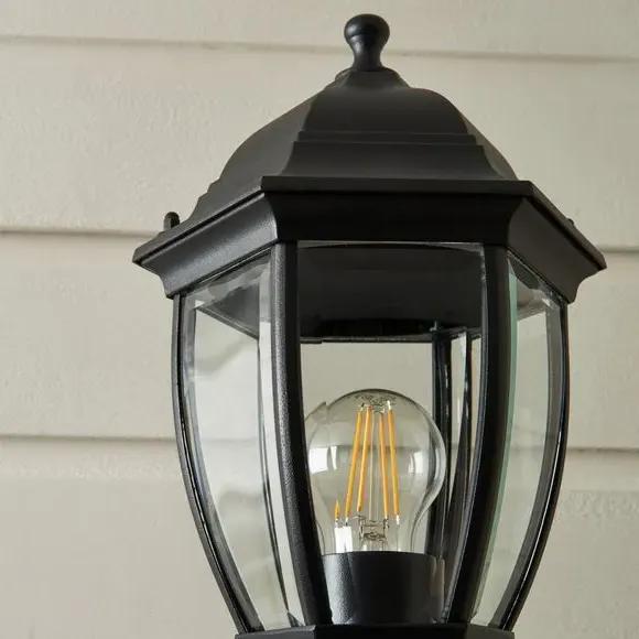 Elio Outdoor Wall Light - Metal by Dunelm, image 3