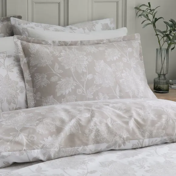 Tammi Trail Oxford Pillowcase - Natural, Cotton alternate view