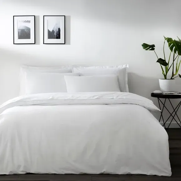 Oxford Pillowcase - White, Cotton alternate view