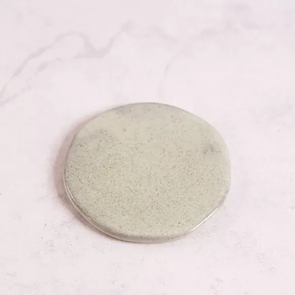 Amalfi Pack of 4 Coasters - Sage Green, Stoneware alternate view