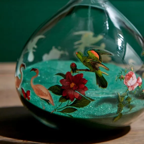 Patterned Sand Timer - Clear Glass alternate view