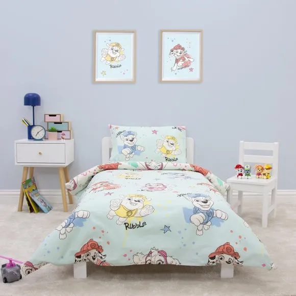 Paw Patrol Scribbled Duvet Cover & Pillowcase Set - Multicolor, Polycotton alternate view