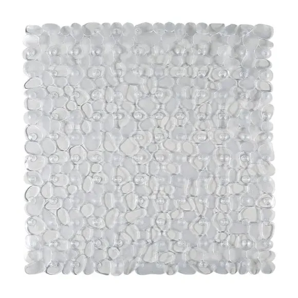 Pebbles Shower Mat - Clear, PVC product