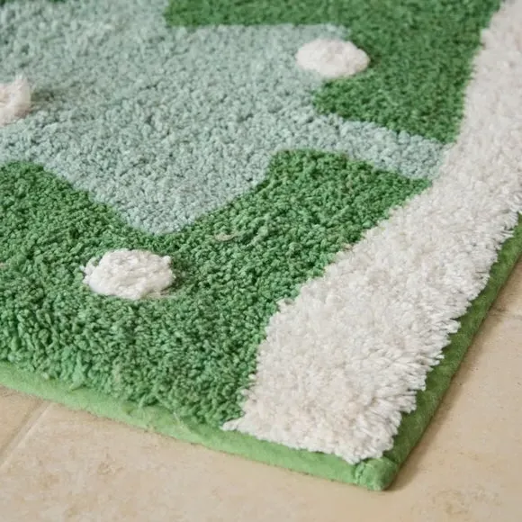 Penguin Bath Mat - Multicolor, Cotton alternate view