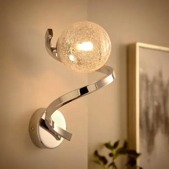 Penny Touch Dimmable Wall Light - Silver alternate view