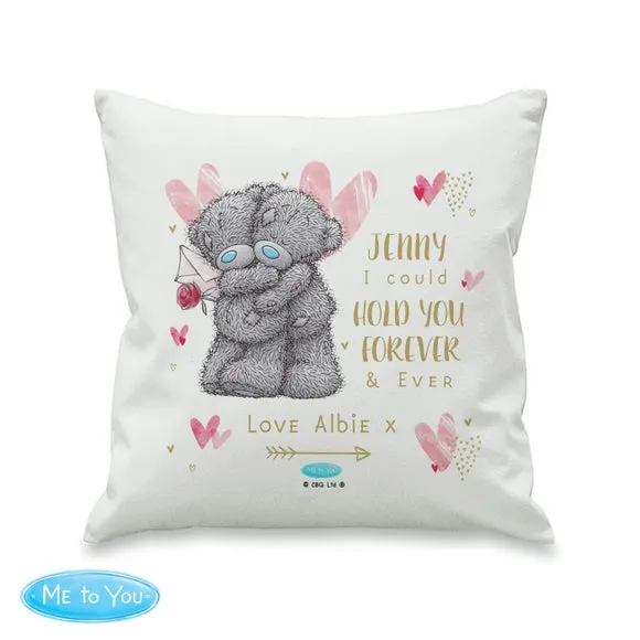 Personalised Cushion with Message - White alternate view