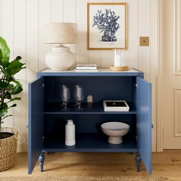 Petit Folkstone Stripe Small Sideboard - Multicolor, Wood alternate view
