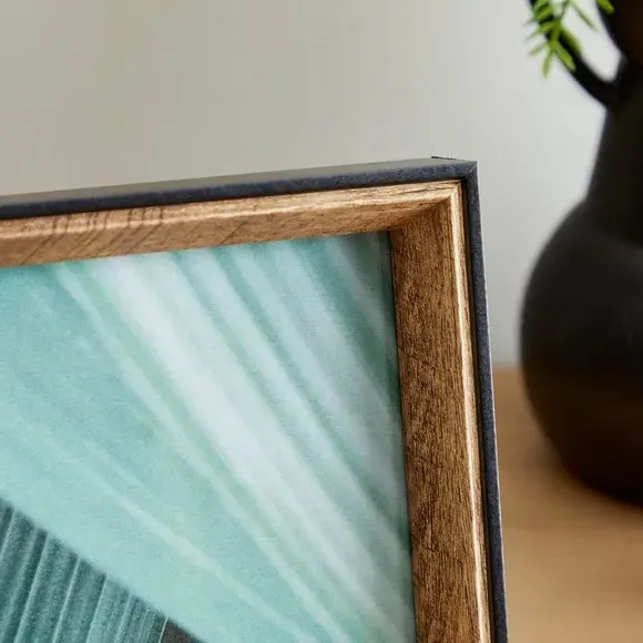 Fulton Photo Frame - Natural, Black alternate view