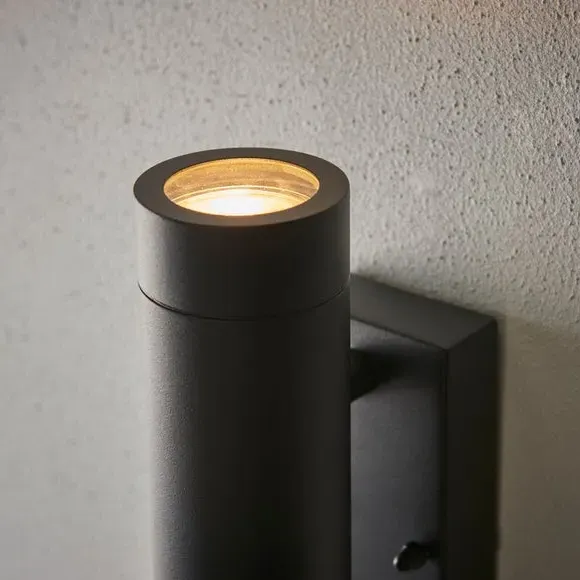 Billy PIR Sensor Outdoor Wall Light - Black by Dunelm, image 6
