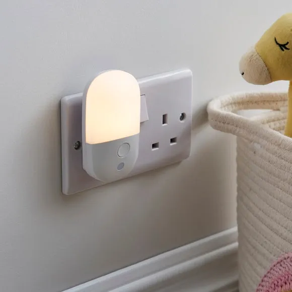 Plug In Night Light with Dimmer - White product
