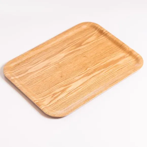Plywood Rectangle Tray - Natural alternate view