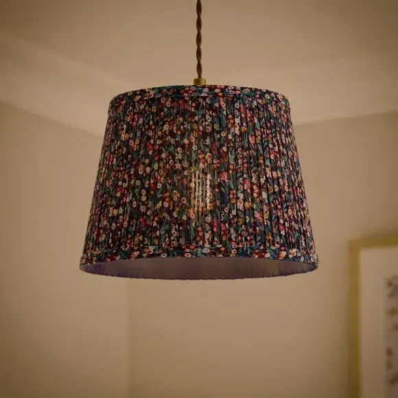 Polly Pleated Tapered Lamp Shade - Polyester alternate view