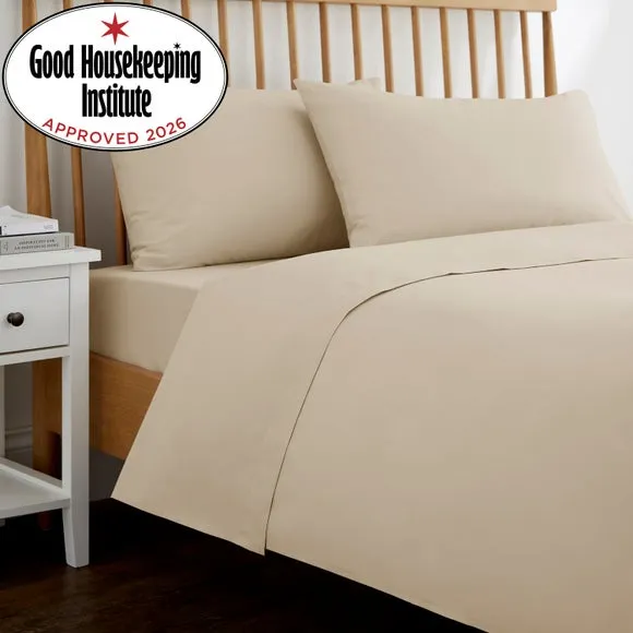 Pure Cotton Flat Sheet - Light Taupe, Cotton product