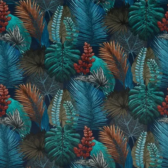 Made to Measure Roman Blind - Rainforest Teal alternate view