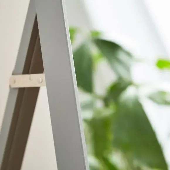 Rectangle Full Length Standing Mirror - Grey alternate view
