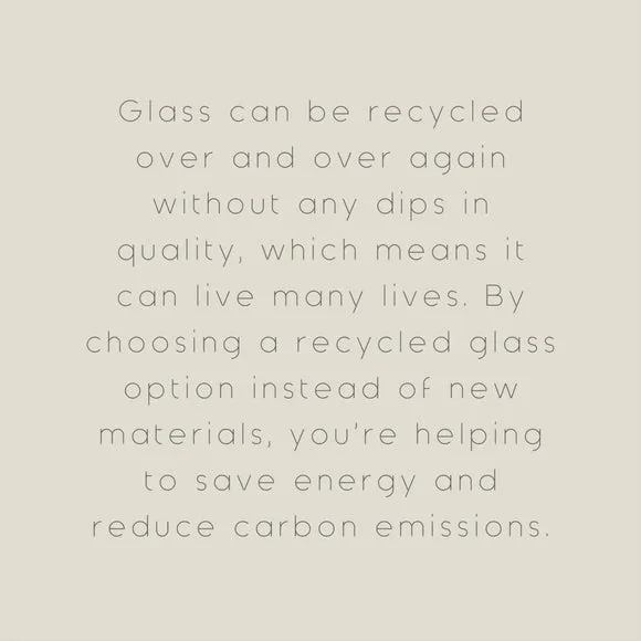 Recycled Glass Carafe - Clear alternate view