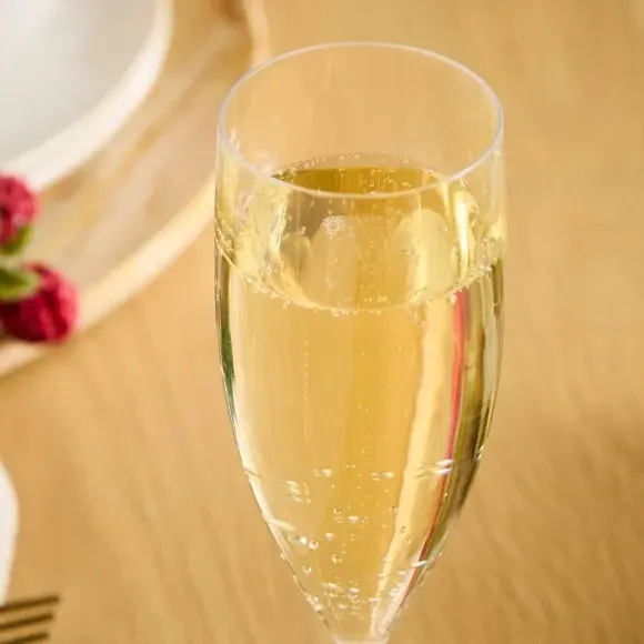 Reusable Champagne Flute - Clear, Plastic alternate view