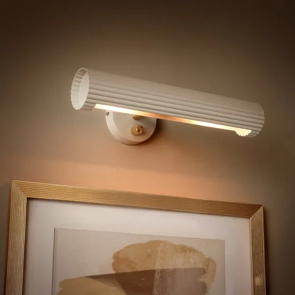 Georgi Ribbed Picture Light - Sandstone alternate view
