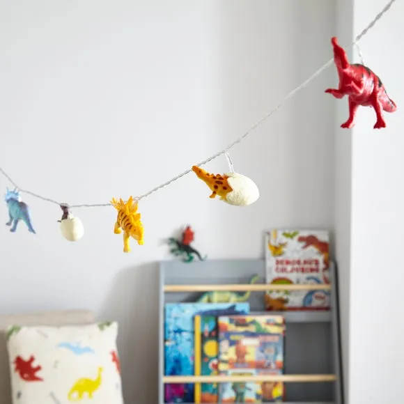 Roar Dinosaur 10 String Lights - Multicolor