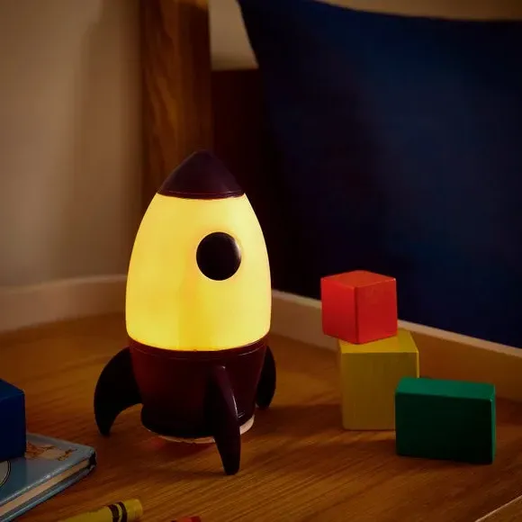 Rocket LED Night Light - Blue alternate view