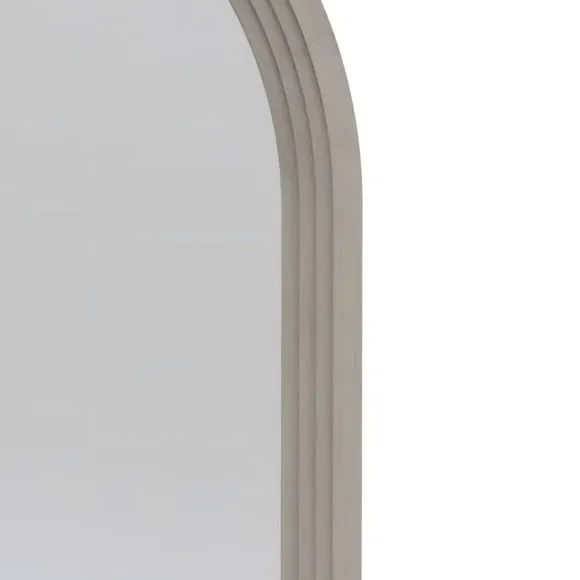 Arched Full Length Leaner Mirror - Natural, Wood alternate view