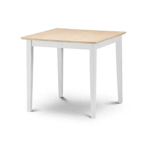 4-Seater Extendable Dining Table - Ivory, Hardwood alternate view