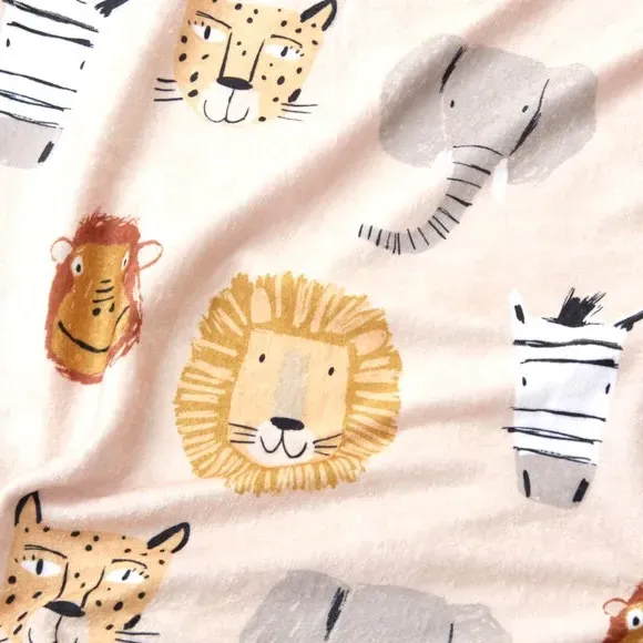 Safari Throw Blanket - Natural alternate view