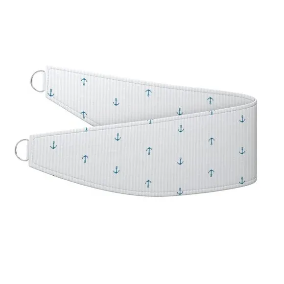 Sailor Stripe Fire Retardant Curtain Tieback - Polyester alternate view