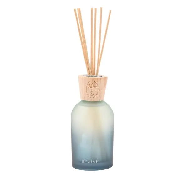 Revive Orange Blossom, Jasmine & Saffron Reed Diffuser - Blue alternate view