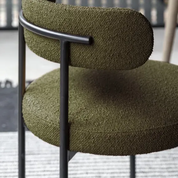Mesa Set of 2 Dining Chairs - Green, Fabric alternate view
