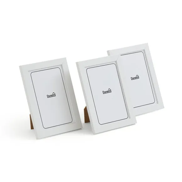 Set of 3 Photo Frames - White alternate view