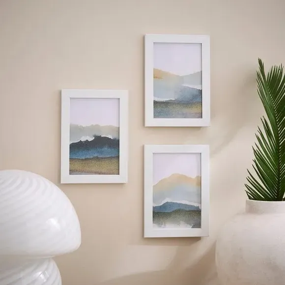 Set of 3 Photo Frames - White product