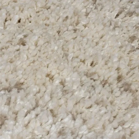 Shaggy Rug with High Pile - Natural by Dunelm, alternate view