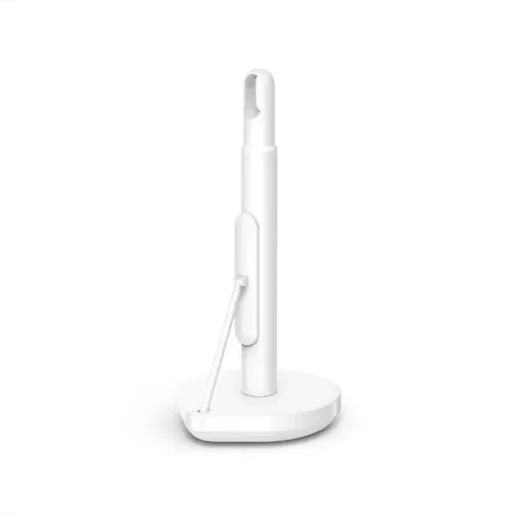 Kitchen Roll Holder with Tension Arm - White alternate view