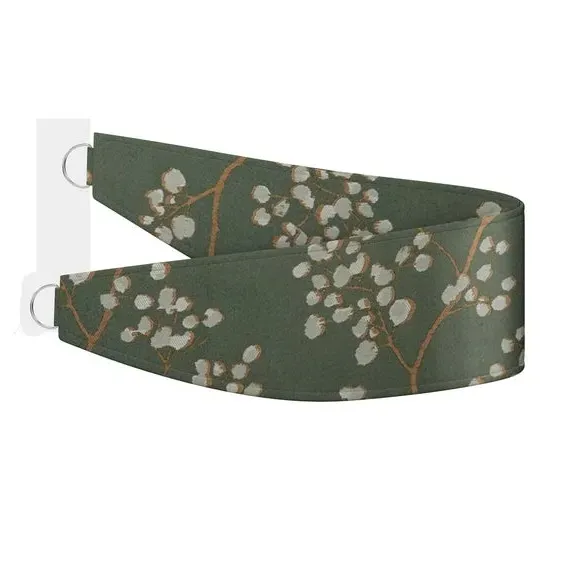 Single Curtain Tieback - Forest alternate view