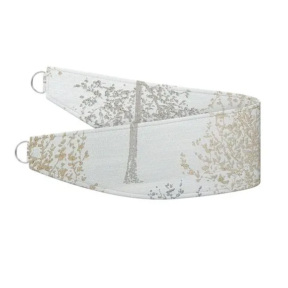 Single Curtain Tieback Tree Design - Dove alternate view
