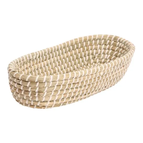 Bread Basket Handwoven - Natural, Seagrass alternate view
