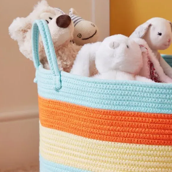Soft Storage Basket - Multicolor alternate view