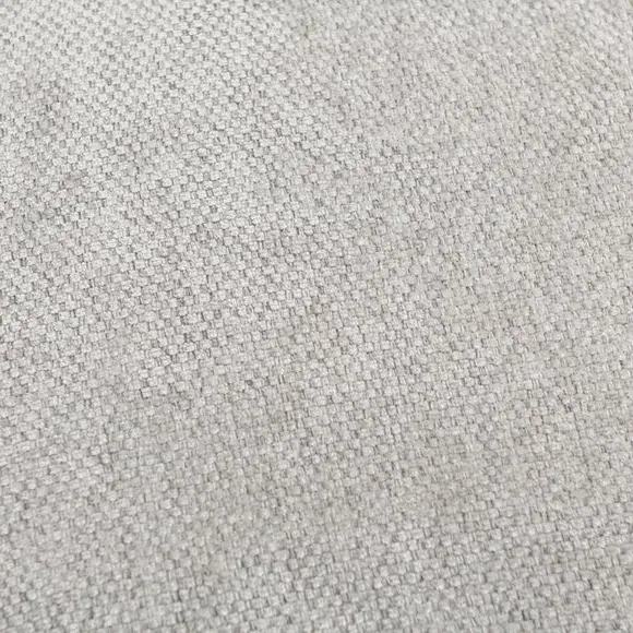 Square Cushion Cover - Silver, Chenille alternate view