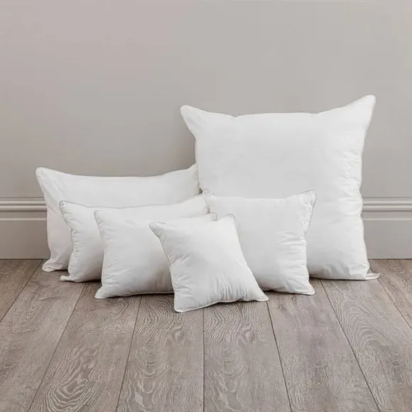 Square Cushion Pad - White, Cotton alternate view