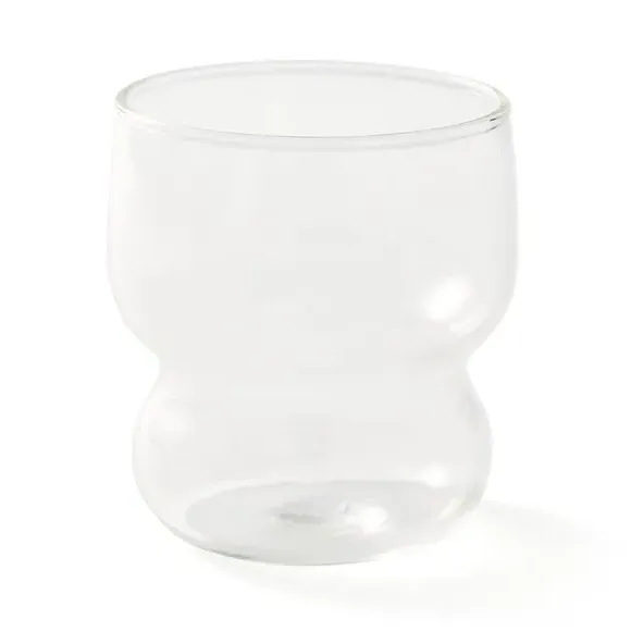 Stacking Hourglass Tumbler Glass - Clear alternate view