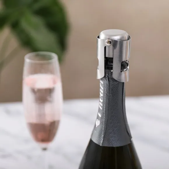 Stainless Steel Champagne Stopper - Silver product