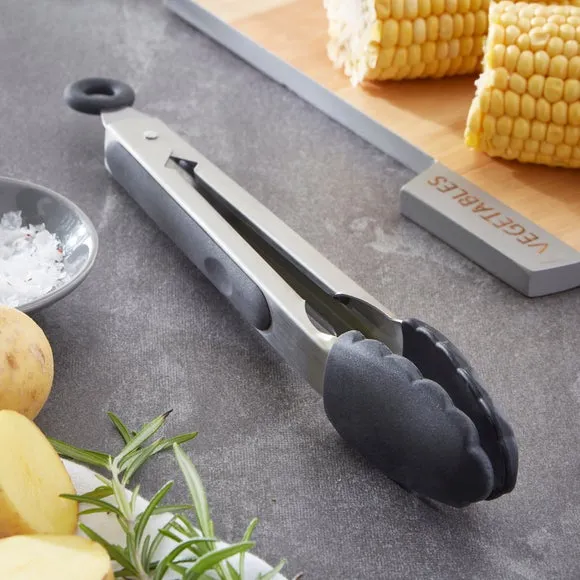 Stainless Steel Small Tongs - Black product