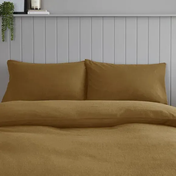 Standard Pillowcase Pair - Gold, Cotton alternate view