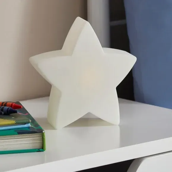Star Shape Night Light - White alternate view